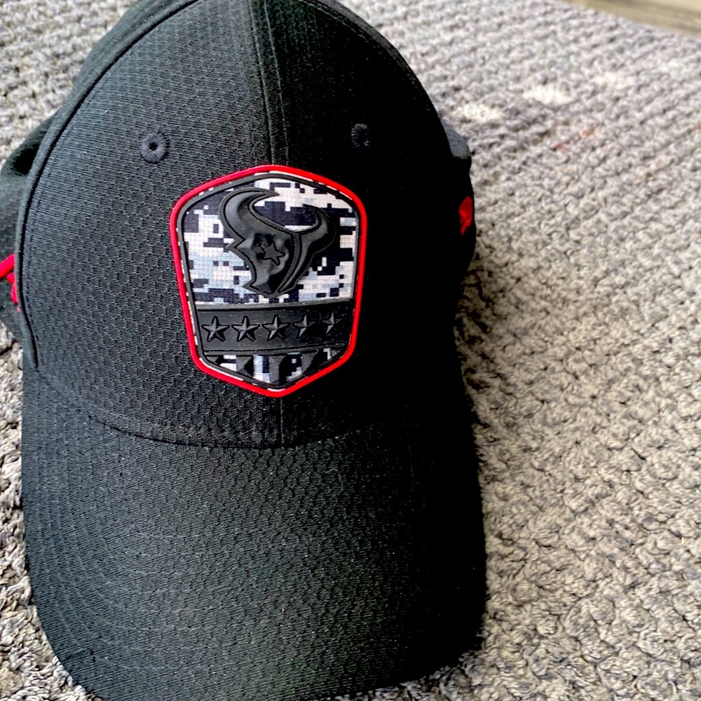 NFL USA Houston Texans cap black & red.